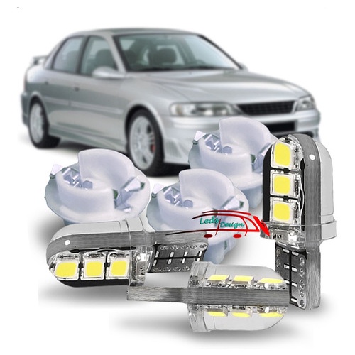 3 Lâmpada + Soquete Led Painel Branco Opala Caravan 2.5 4.1