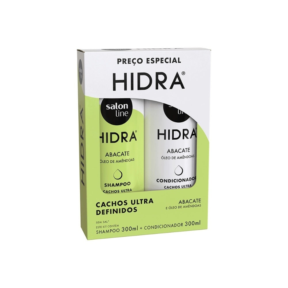 Kit Shampoo + Condicionador Salon Line Hidra Cachos Ultra Definidos 300ml - Beauty