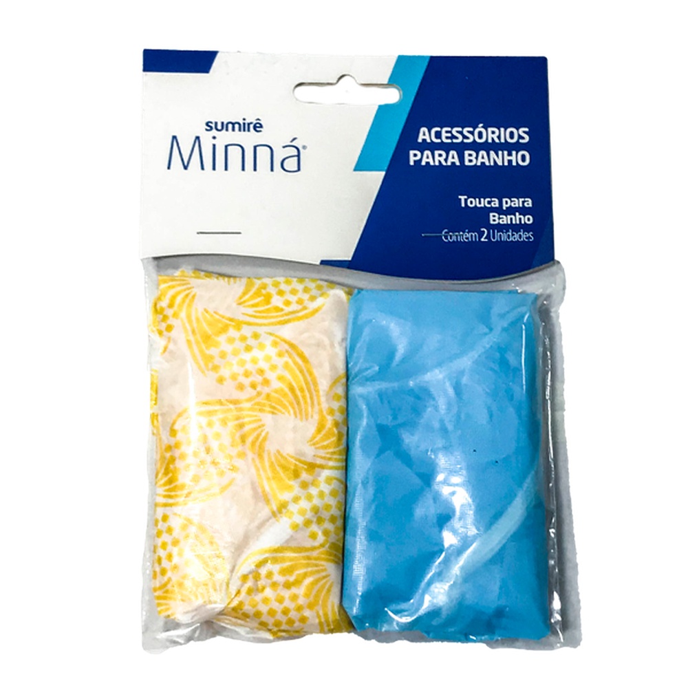 Touca de Banho Minná Plástica c/2un - Home & Living
