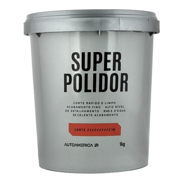 MASSA POLIR SUPER POLIDOR 1KG AUTOAMERICA em Oferta na Shopee