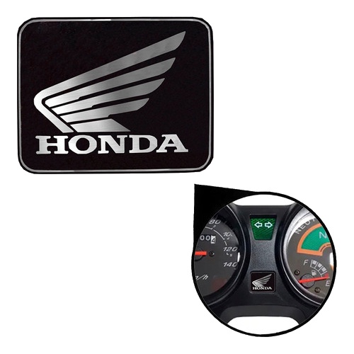 Adesivo Emblema Painel Honda Quadrado Unidade Logo em Oferta na Shopee