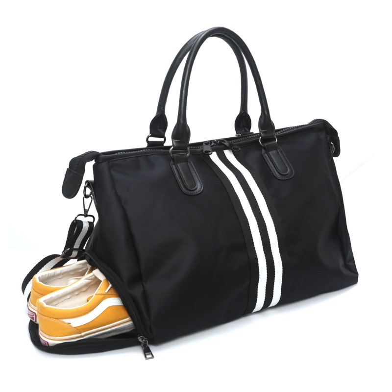 Bolsa de ginástica Bolsa à prova d'água Bolsa de grande capacidade Bolsa Tote Versão coreana Bolsa de viagem Bolsa de viagem para o ombro Moda Bolsa de viagem Casual Bolsa de viagem Unisexo Bolsa de viagem de curta distância Bolsa de ginástica Bolsa de gi