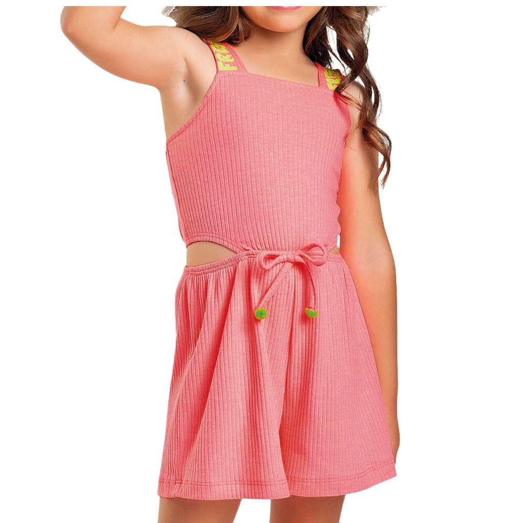 Macaquinho de Verão Infantil Trends Menina