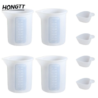 8 Pcs Copos De Medição De Silicone Copo De Mistura De Resina Cola Conjunto De Ferramentas Uv Epóxi Diy Artesanato Jóias Kit De Ferramentas De Fundição em Oferta na Shopee