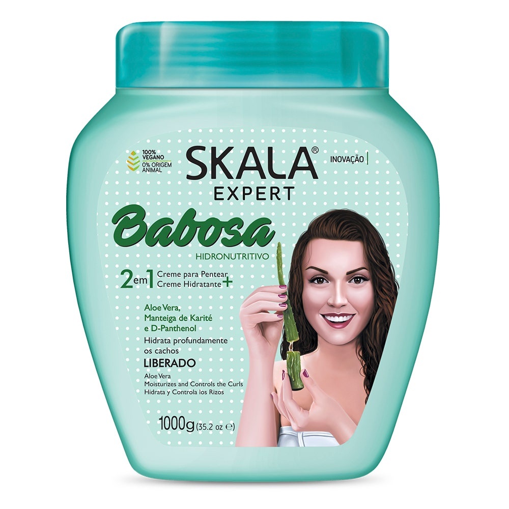 Creme De Tratamento Skala Babosa 1Kg em Oferta na Shopee