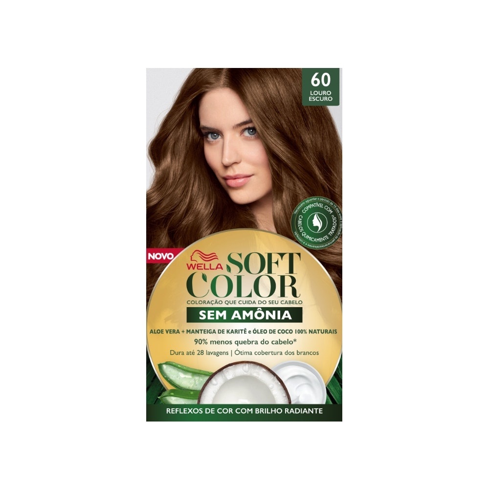 Tonalizante Soft Color 60 Louro Escuro - Beauty