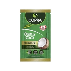 Óleo De Coco Copra Extra Virgem Sachê 15ml