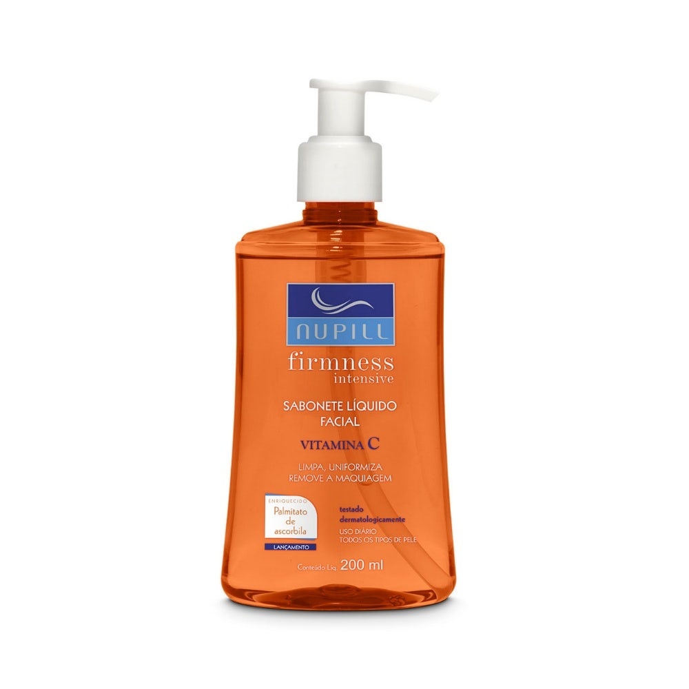 Sabonete Líquido Facial Nupill Vitamina C 200ml em Oferta na Shopee