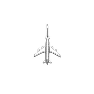 Pingente Aviãozinho 22mm Prata 925