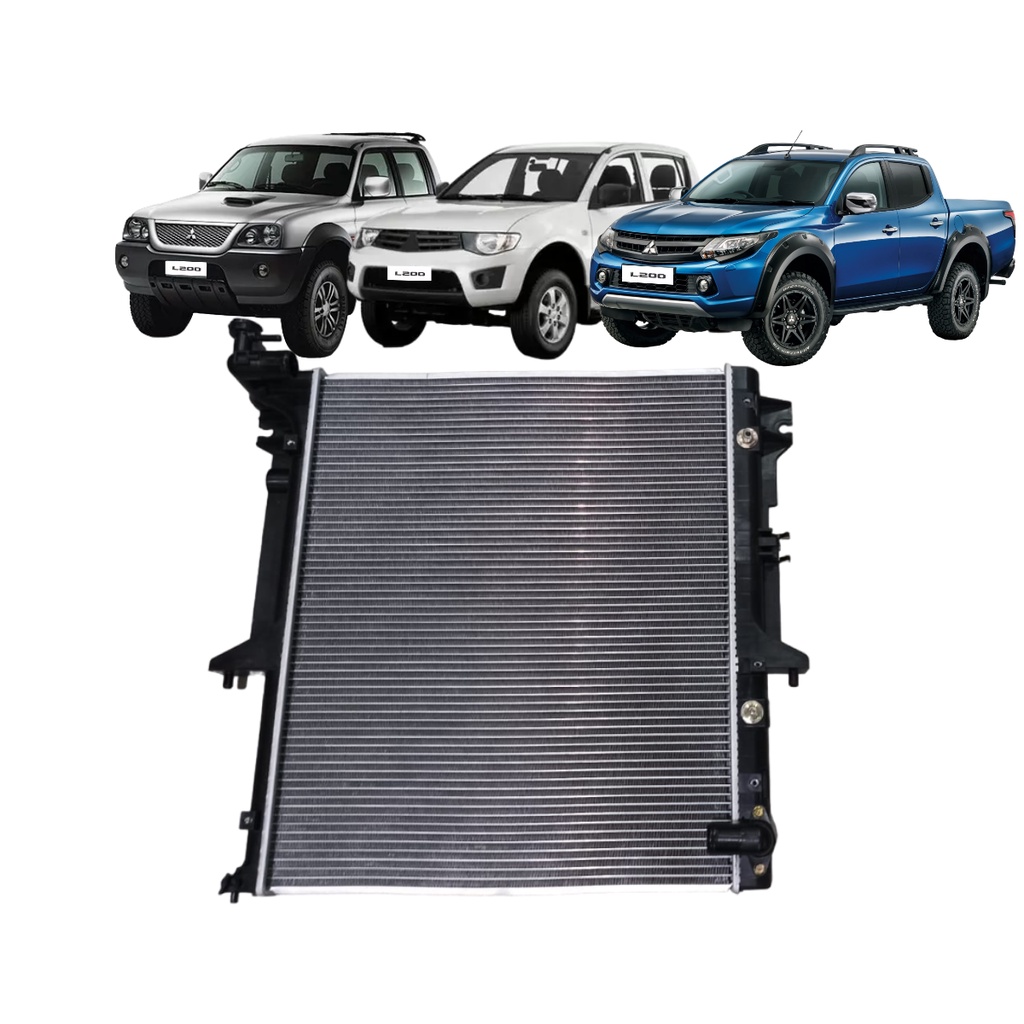 Radiador L200 Triton Pajero Dakar 2.4 3.4 3.5 2010 2011 2012 2013 2014 2015 2016 2017 2018