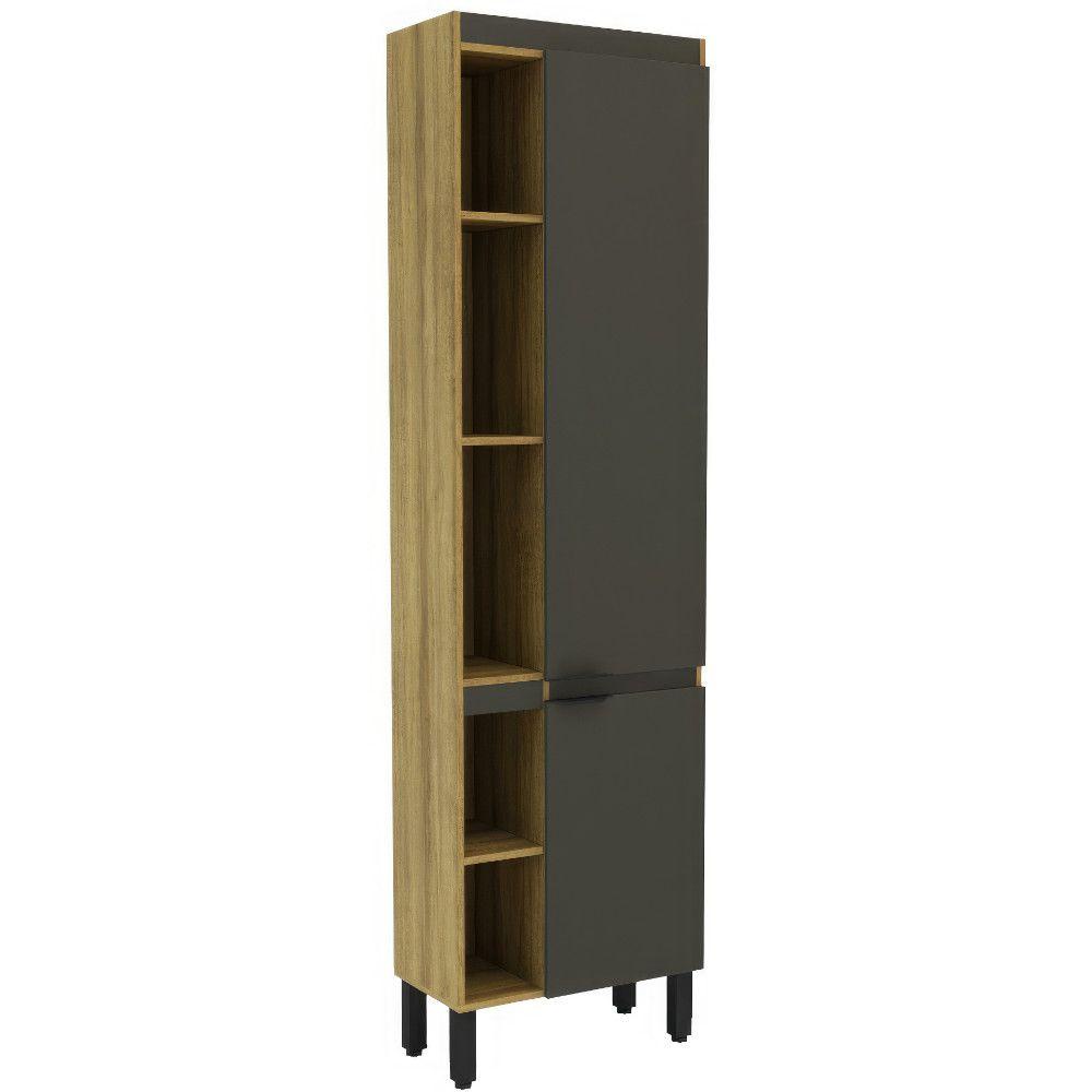 Paneleiro Mademovel 2303 Magnolia 60cm 2 Portas Com Nicho em Oferta na Shopee