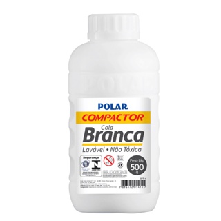 Cola Polar Branca - 500g em Oferta na Shopee