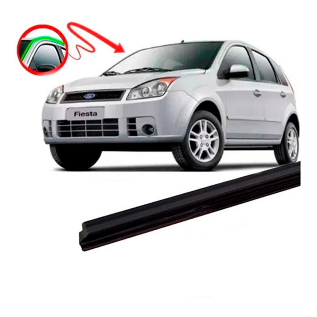 Borracha Friso Teto Ford Fiesta Hatch E Sedan 2003 A 2012 Le