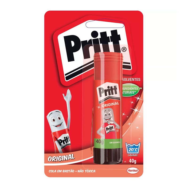 Cola bastão Pritt 40g Blister Henkel