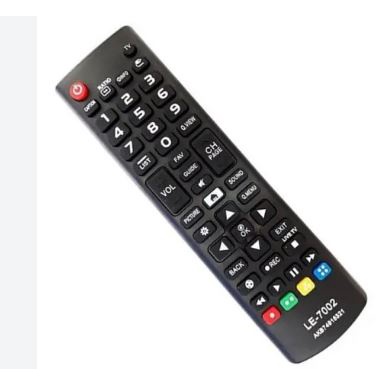 Kit 5 Controle Remoto LG Smart TV Futebol AKB73975702 - Compatível com Modelos LCD/LED LE-7002