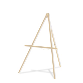 Cavalete Tripé Para Quadros E Lousas Em Madeira 80 Cm em Oferta na Shopee