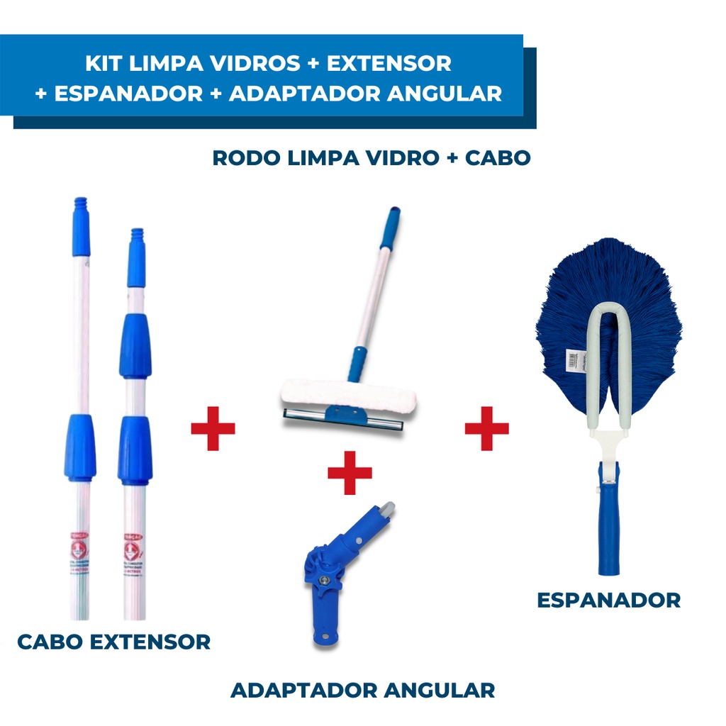 Extensor para Rodo Limpa Vidro: Onde Comprar | BuscaProdutos