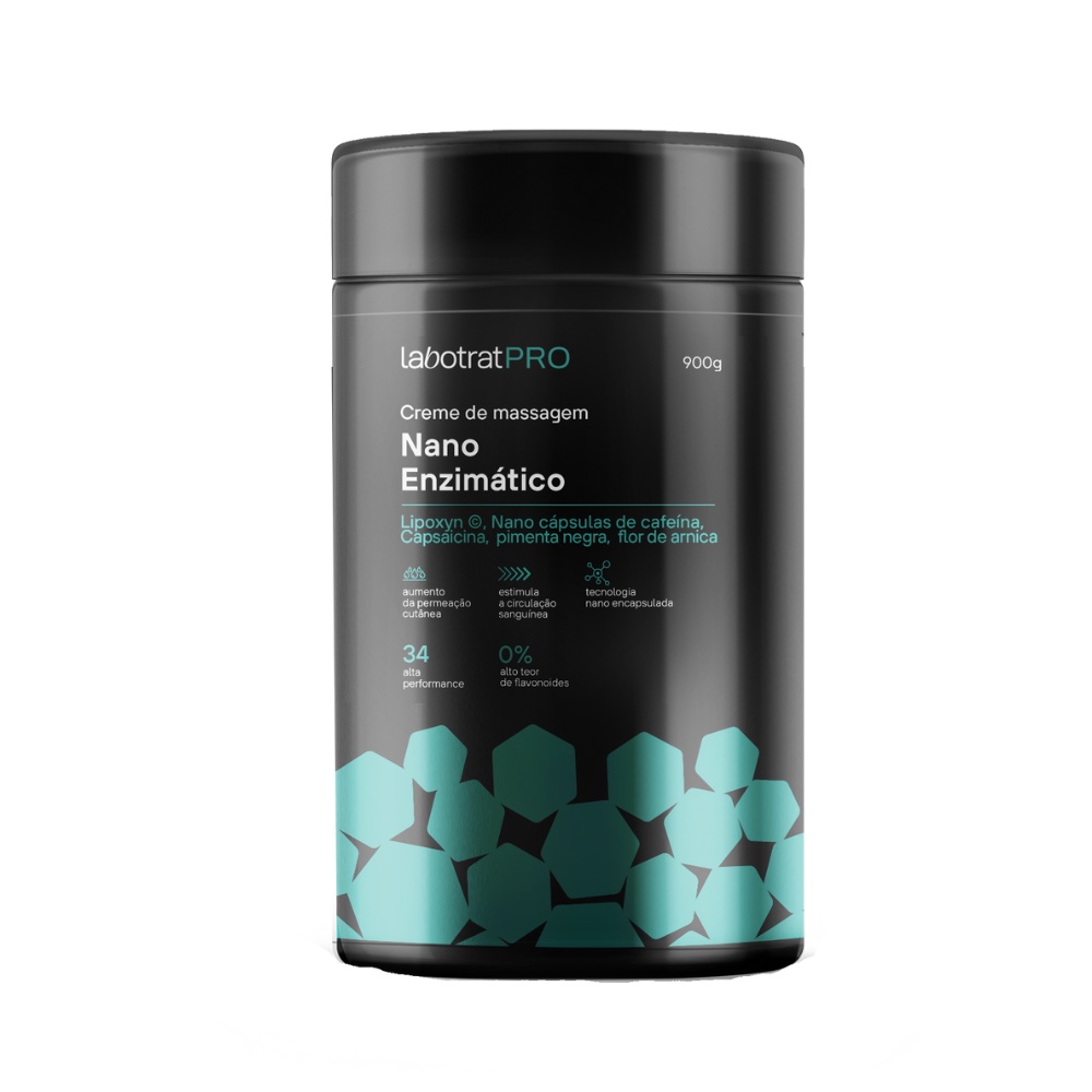Creme Massagem Nano Enzimático Reduz Celulite Labotrat 900g em Oferta na Shopee