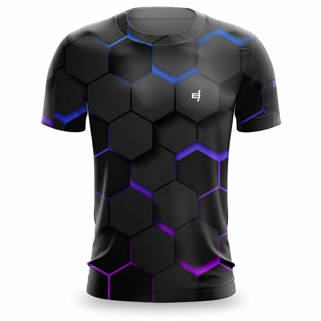 Camiseta Masculina Academia Musculacao Caminhada Dry UV estampa 3D Macia e Confortavel