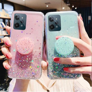 Para Redmi 12C 12 A2 A2 + Nota 12 Pro 4G 5G Lantejoulas De Folha De Ouro Silicone Transparente Capa De Glitter Gradiente