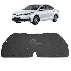 Forro de Capô Corolla 2015 2016 Até 2019 C/Presilhas Manta Acustica