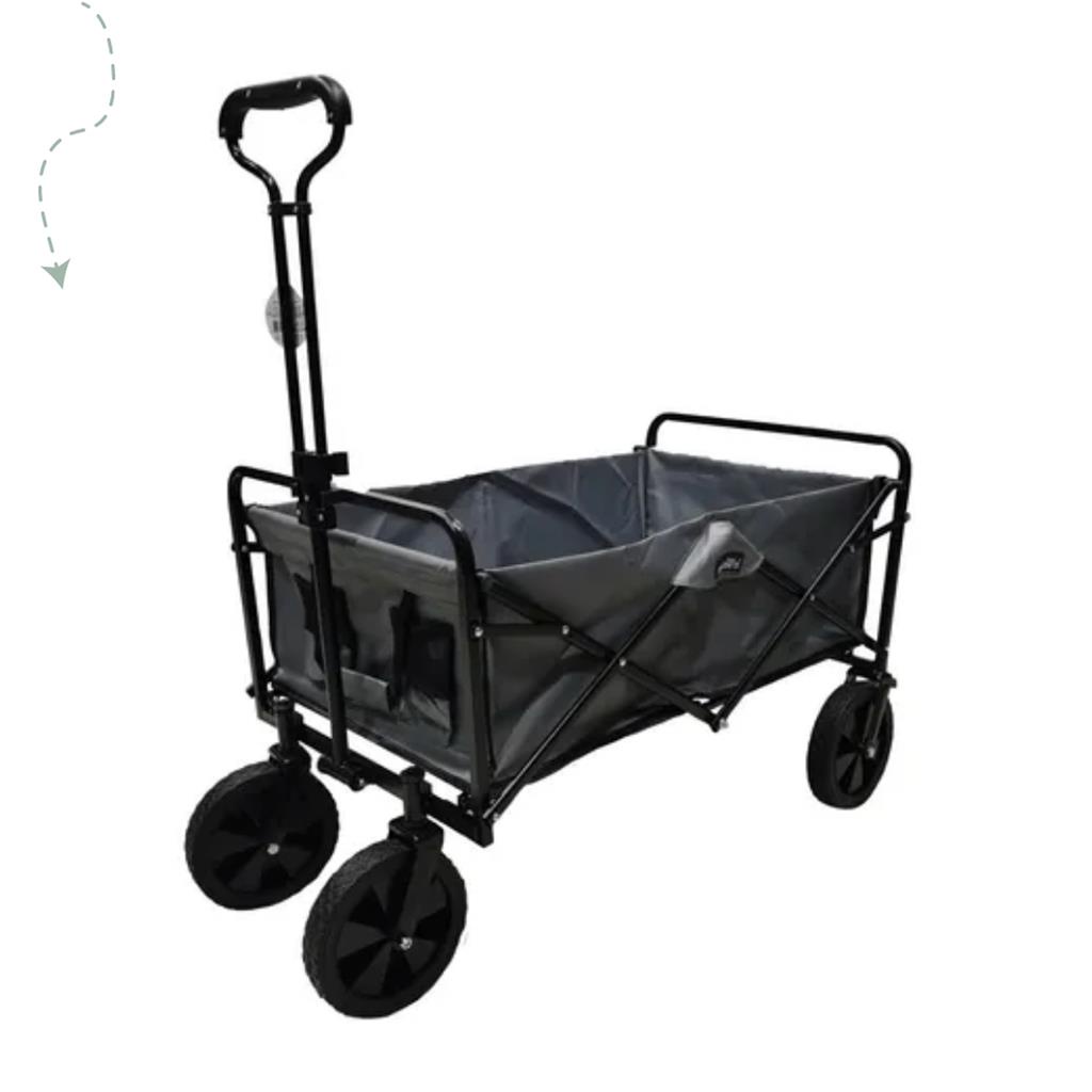 Carrinho Dobrável de Compras Carga Feira Multifuncional Transporte de Mão WAGNON ECHOLIFE
