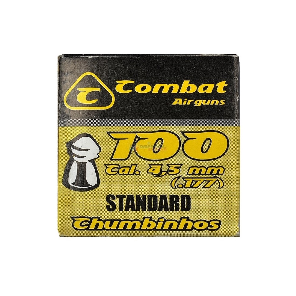 CHUMBINHO STANDARD 4,5MM - COMBAT em Oferta na Shopee