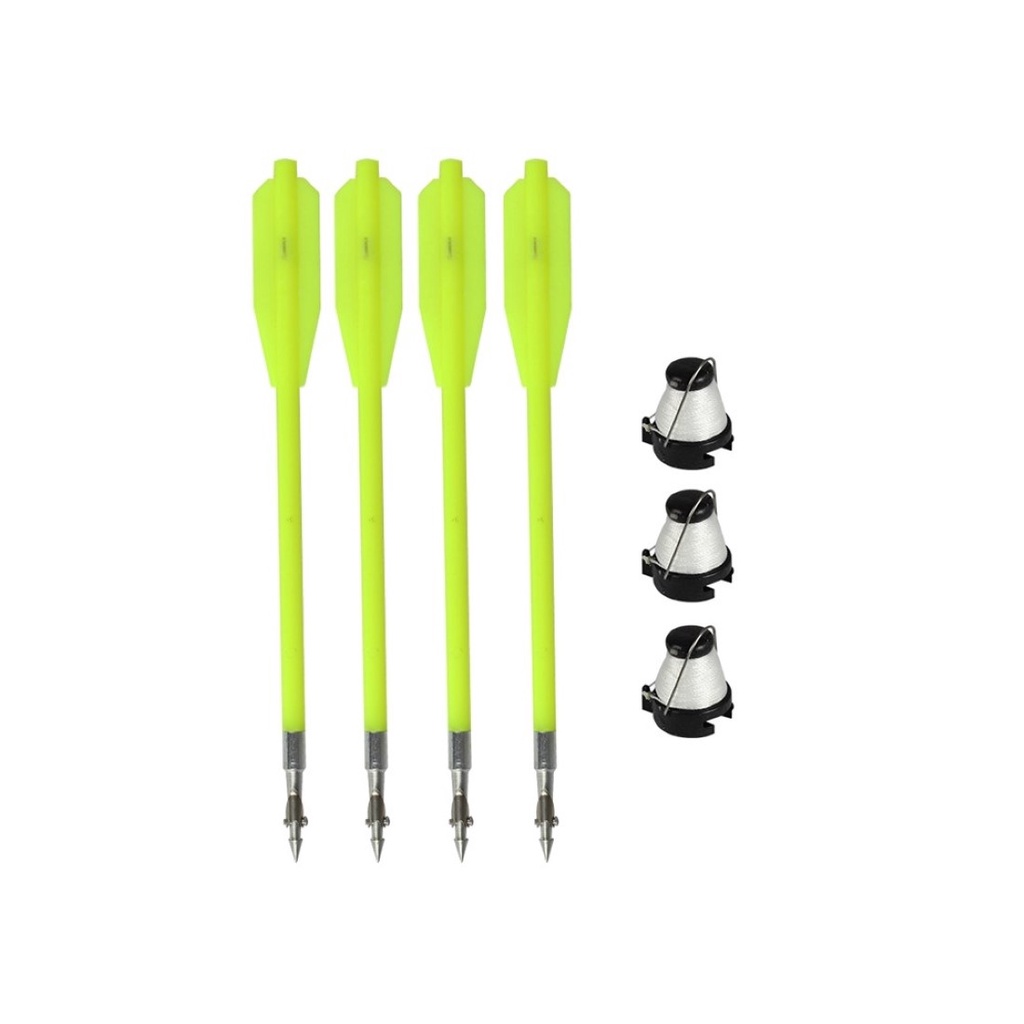 Kit 4 Setas 3 Carretéis de Pesca Nautika para Balestras - 411575-UN em Oferta na Shopee