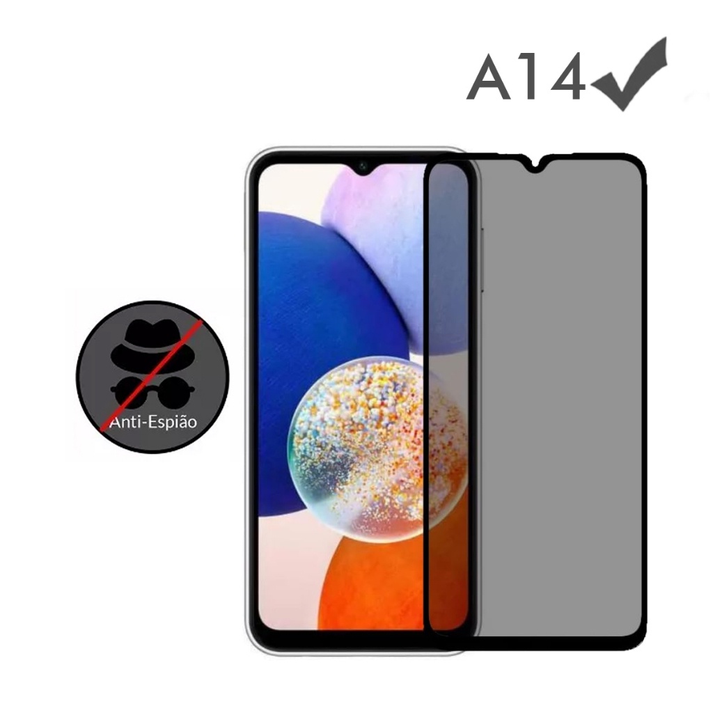 Película 3D Samsung A14 4G/5G Vidro Temperado Privativa em Oferta na Shopee