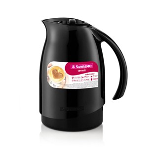 Bule Térmico Plástico Cuidar Preto 700ml Termic Sanremo