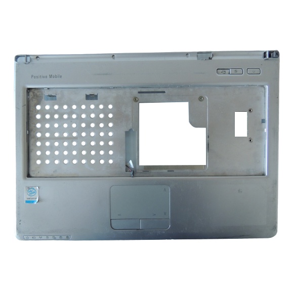 Carcaça Teclado Positivo Mobile D25 Prata 83GUL8500-00 Original seminovo