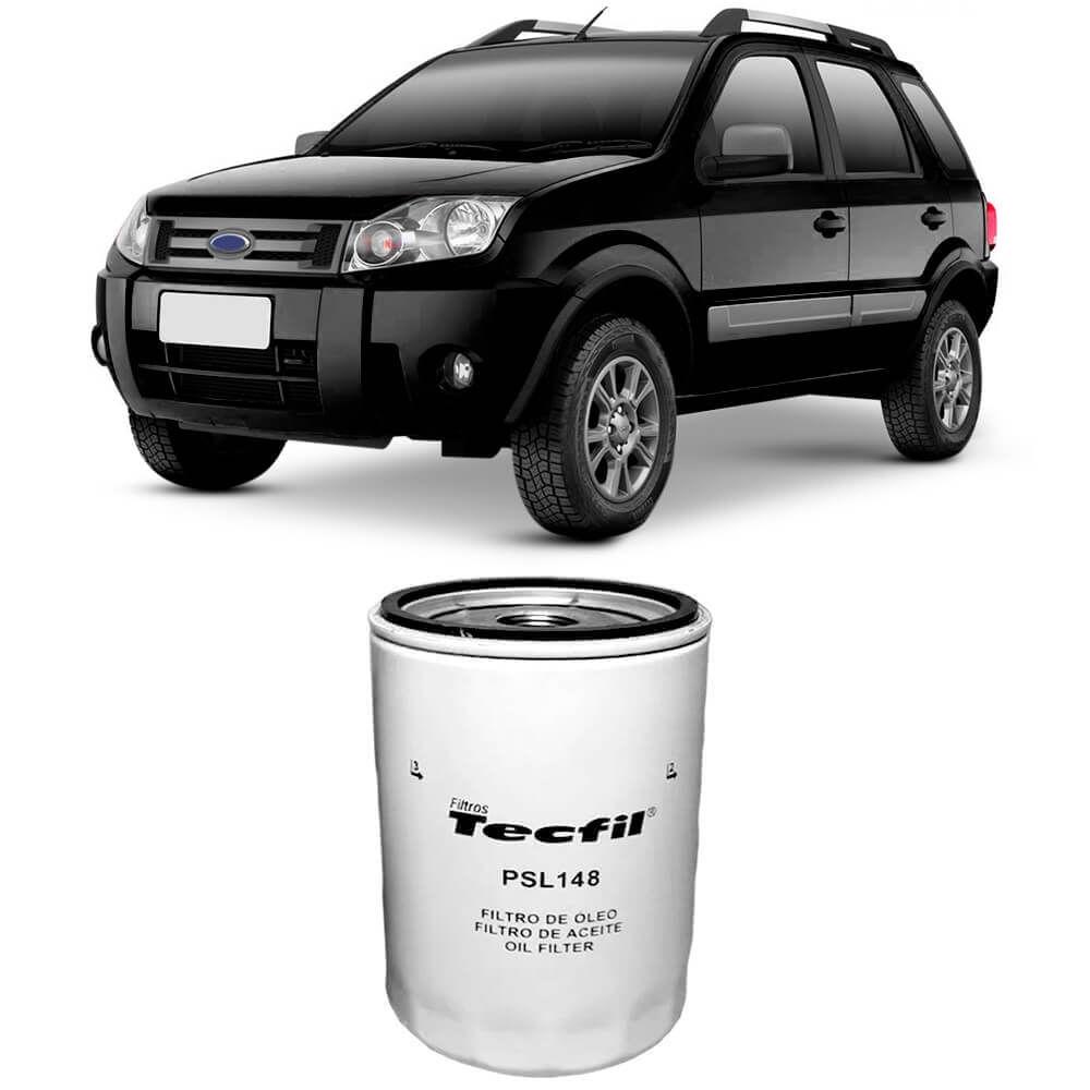 Filtro Óleo Ford Ecosport 1.0 1.6 8v 2003 A 2012 Tecfil em Oferta na Shopee