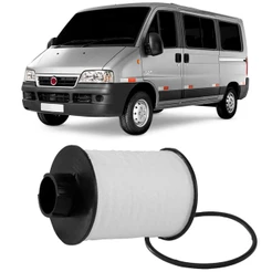 Filtro Combustível Fiat Ducato 2.3 2.8 2006 a 2017 Wega