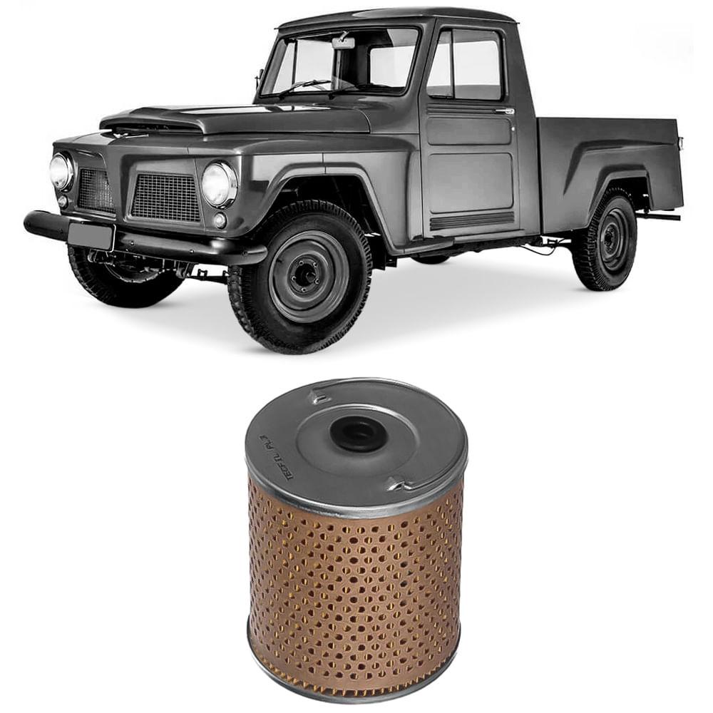 Filtro Óleo Ford Willys 68 A 83 Tecfil Pl3