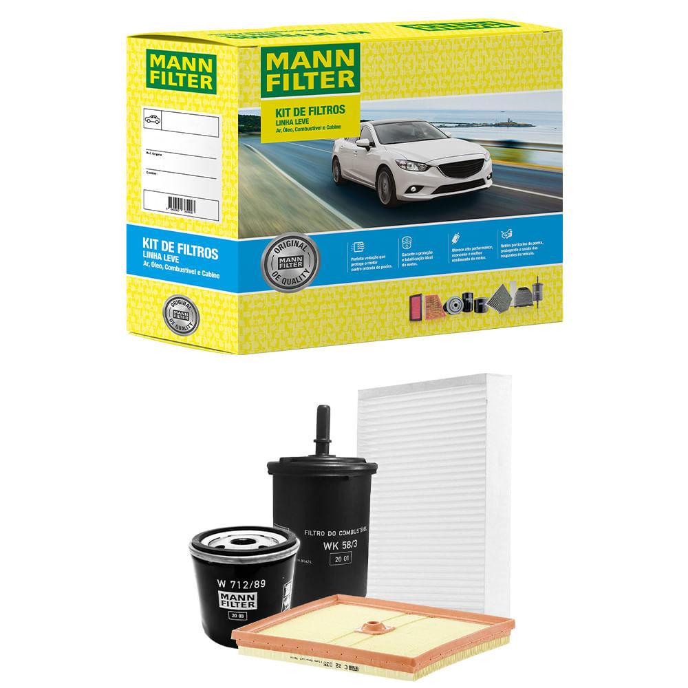 Kit Filtro Polo 1.0 Tsi 2018 A 2019 Original Mann-filter em Oferta na Shopee