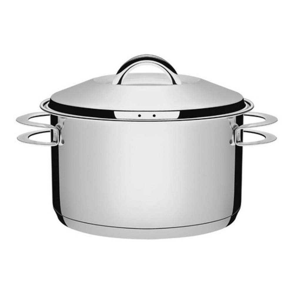 JOGO DE PANELAS COM FUNDO TRIPLO 6 PEÇAS INOX SOLAR