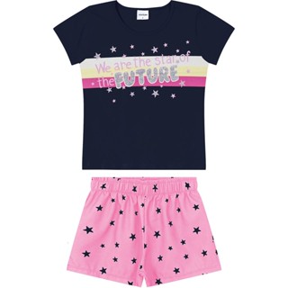 Conjunto Infantil Star Rovitex Kids Azul