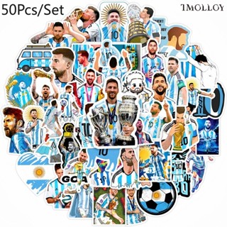 [T] 50Pcs/Set Messi Adesivos De Futebol À Prova D