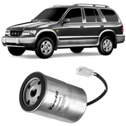 Filtro Combustível Kia Sportage 2.2 95 A 96 Tecfil