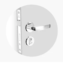 Fechadura Paliway Reta Externa Cromada ROS22 PY53 40X53cm Soprano Qualidade Arredondado