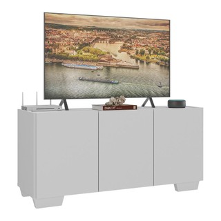 Rack para TV até 32 Polegadas com 3 Portas Multimóveis MP1068 em Oferta na Shopee