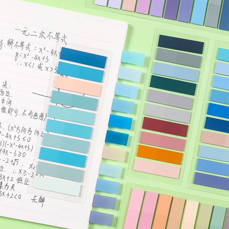 2000 Pcs Marcadores De Páginas Autocolante Notas Adesivas Para Marcação E Destaque Escritório Escolar