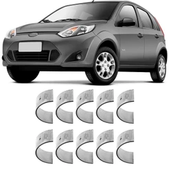Bronzina Casquilho Mancal 0.25 Ecosport Fiesta Ka 8V 95 a 2015 Metal Leve SBC710