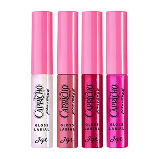 Kit de Gloss Labial Capricho Pinkverse, 4 x 4 ml Jequiti