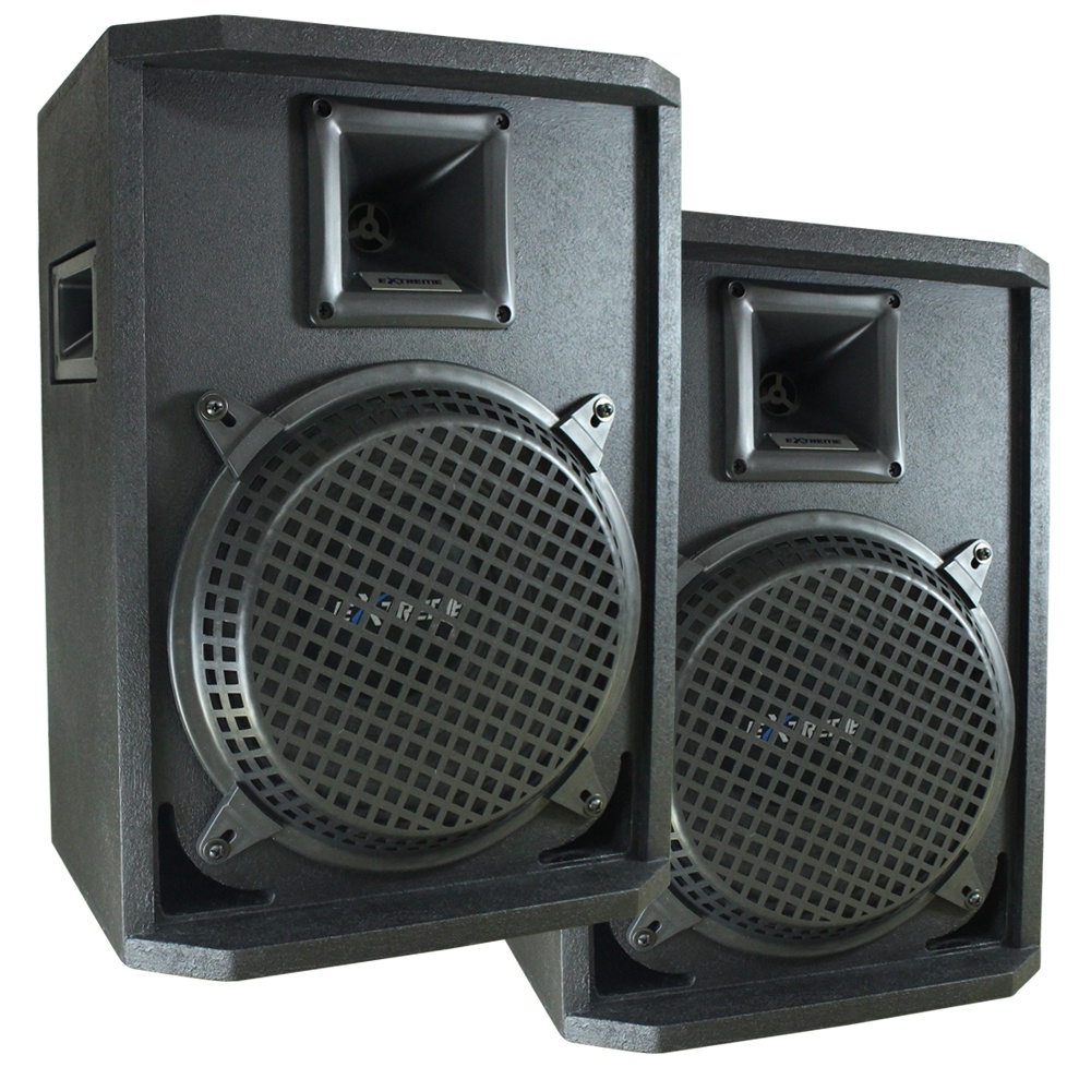 Kit 2 Caixa Acustica De Som  Profissional 200w Cada Passiva Envio Imediato