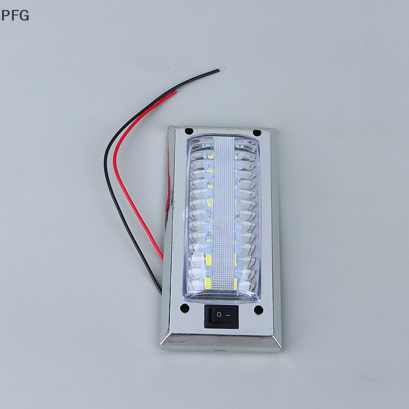 PFG LED 12V-24V Painel De Luz Interior Do Carro Lâmpada Leitura Alto Brilho Luzes Cabine Para Van Caminhão RV Barco Camp