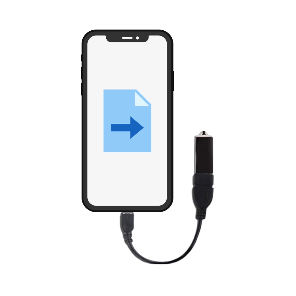 Cabo Otg Usb V8 Adaptador Micro Usb 10 Uni Para Smartphones