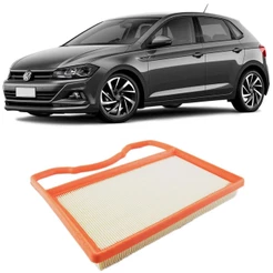 Filtro Ar Volkswagen Polo 1.0 12v 2018 A 2019 Tecfil