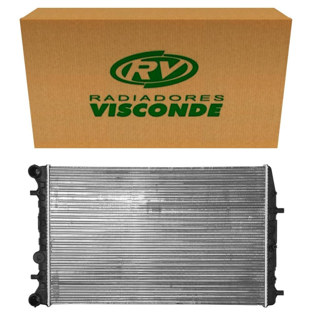 Radiador Volkswagen Polo 1.6 2003 A 2005 Com Ar Visconde em Oferta na Shopee