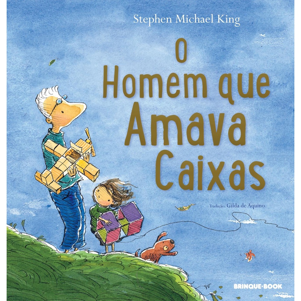 O homem que amava caixas - Brinque-Book em Oferta na Shopee